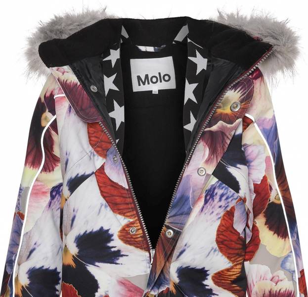 Molo, Polaris fur giant floral vinterdress