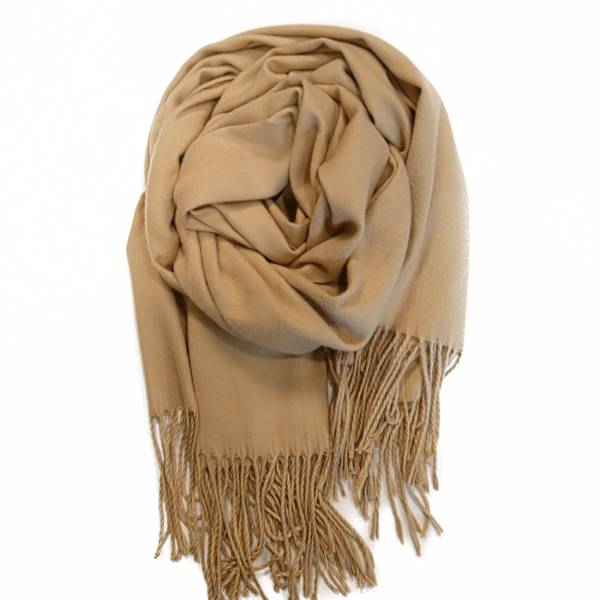 Noma, ullskjerf lys beige