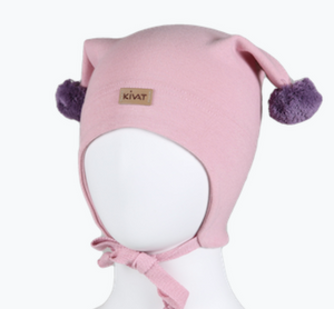 Hovedbilde Kivat, rosa bomullslue med ...