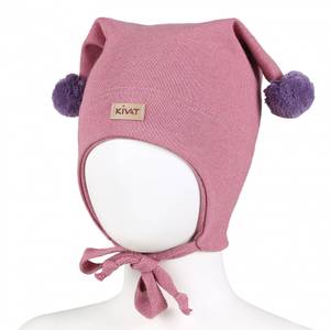 Hovedbilde Kivat, rosa bomullslue med ...