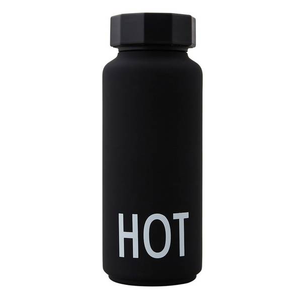 Design Letters, Thermo flaske HOT svart