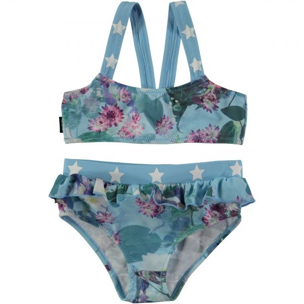 Molo, Naila aquar flowers bikini