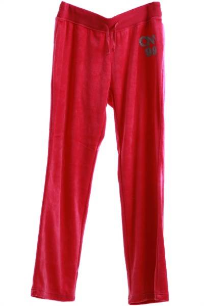 ChillNorway Bettina velour pant , cerise