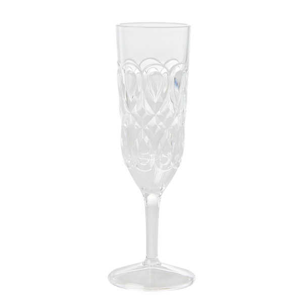 Rice, champagneglass clear acryl