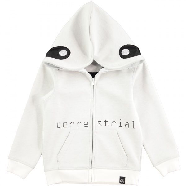 Molo, Mars Alien white sweathood