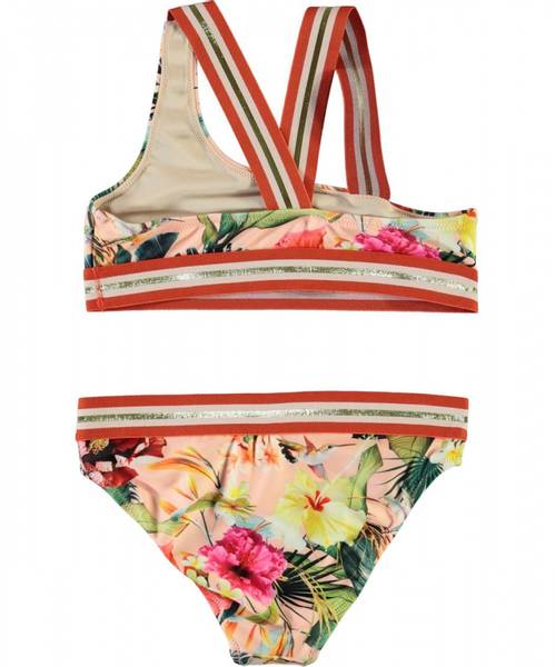 Molo, Nicola hawaiian flowers bikini