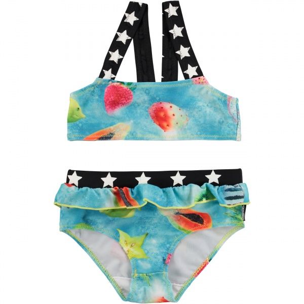 Molo, Naila bikini swimming fruits