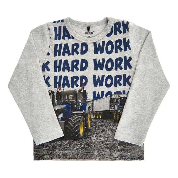 Me too, Genser - Hard Work, light grey melange