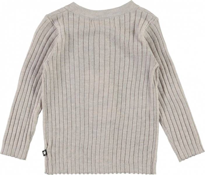 Molo, Georgette cardigan doeskin melange