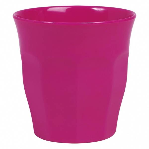 Rice, kopp i melamin, fuchsia