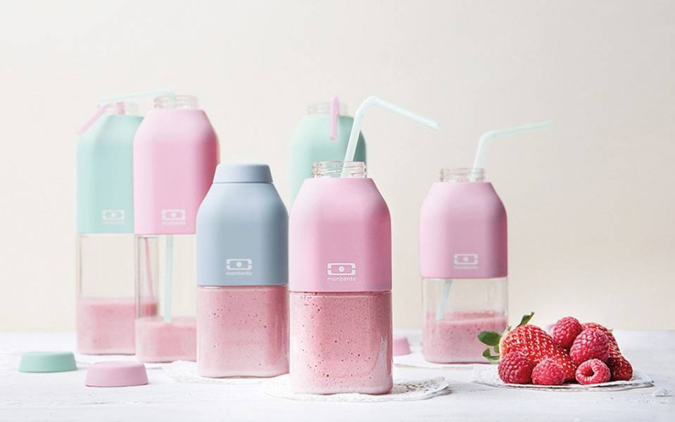 Monbento drikkeflaske Positive S -litchi 33 cl light pink