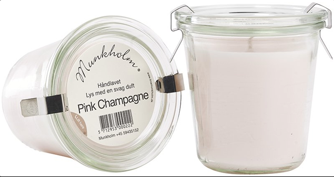 Duftlys Tina Munkholm, Pink Champagne