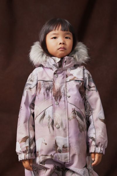 Molo, Polaris fur vinterdress dreamy forest