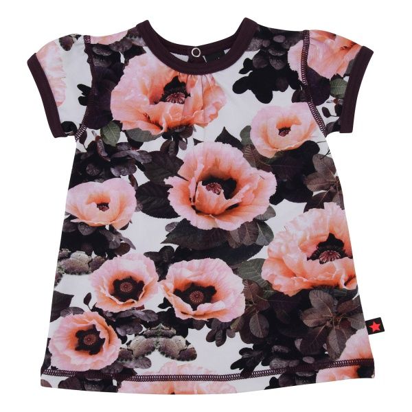 Molo, Cathleen pink poppies kjole