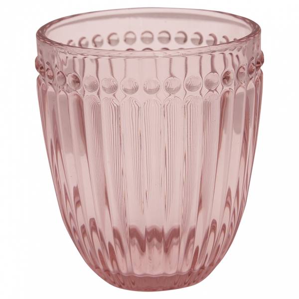 GreenGate, glass Alice pale pink