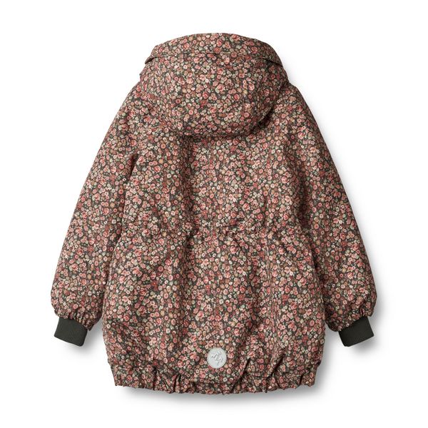 Wheat Tove tech vinterjakke raven wild flowers