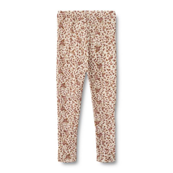 Wheat , leggings i ull, Agi rose flowers