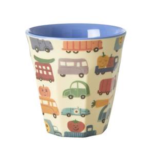 Hovedbilde Rice, kopp happy cars print